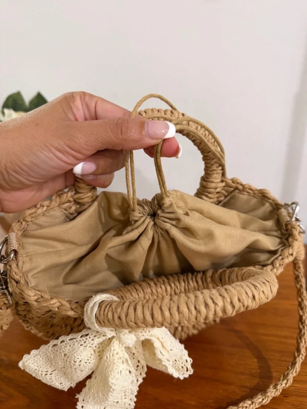 Straw Clutch Top Handle Handbags Rattan Straw Bag Summer Beach Tote Shoulder Bag